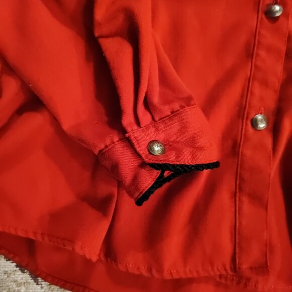 VINTAGE Riding Cowboy Western Shirt Stunning Deborah Murray Made in Canada - Picture 2 of 11